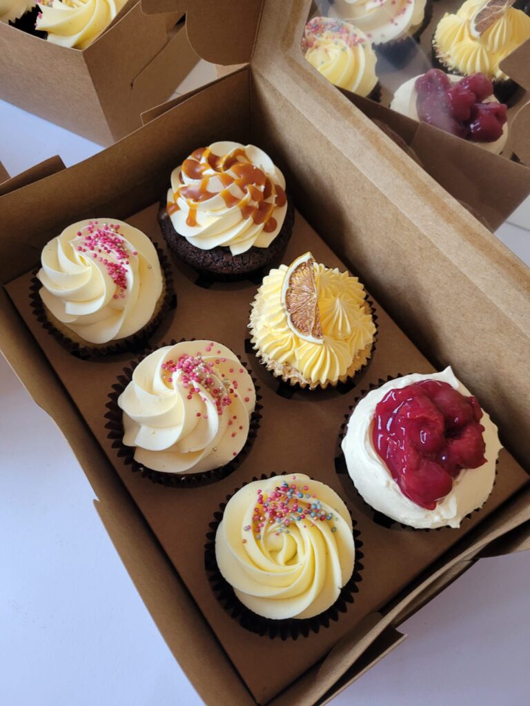 Cake flavour tasting boxes Adelaide