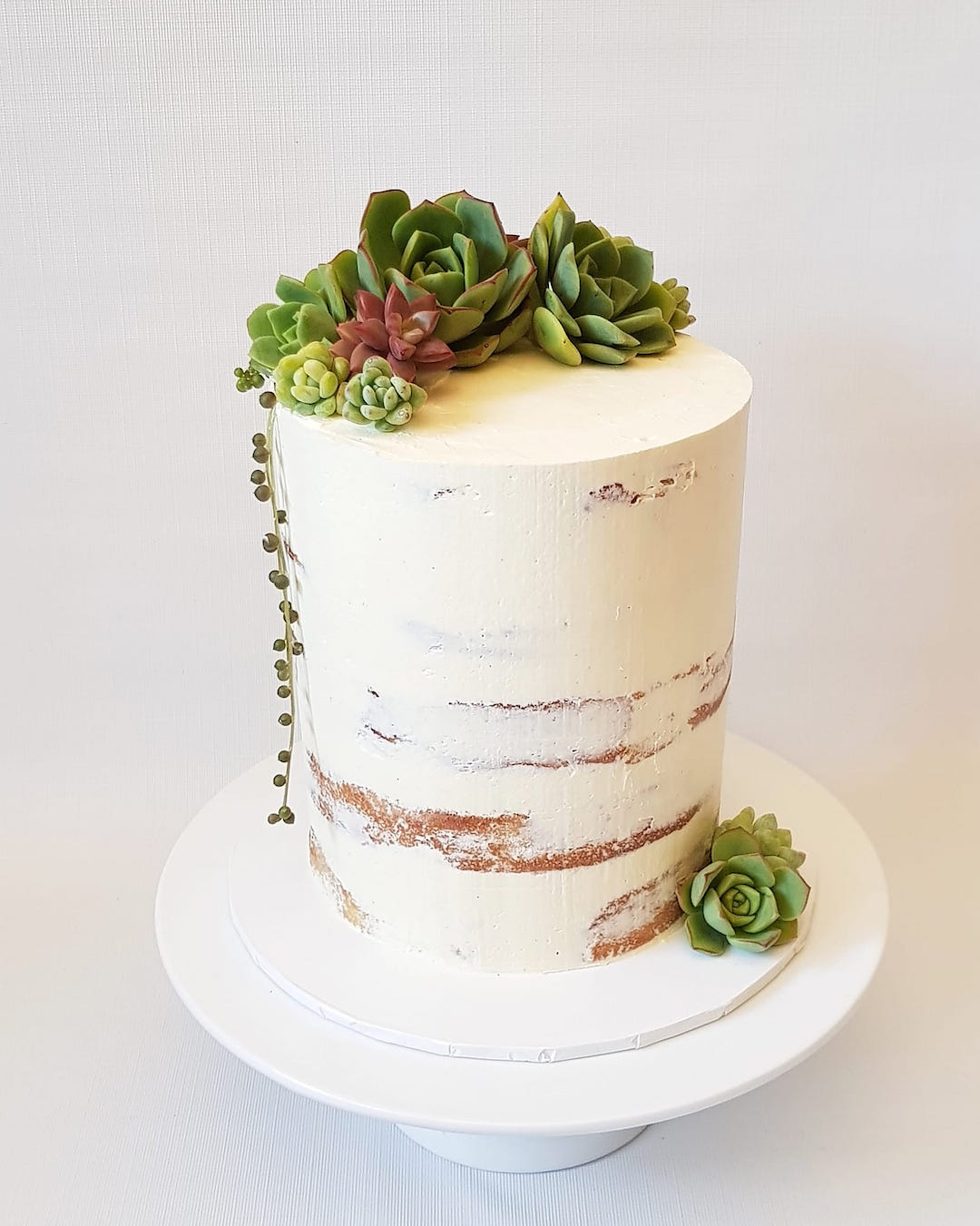 Cactus Wedding Cake in Adelaide by Brown Sugared Love.